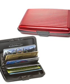 Aluminum Aluma Hard Case Credit Cards Wallet (Assorted 6 Pack) 12 51kUW77OnGL