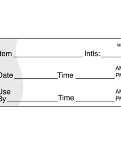 DayMark Safety Systems-IT110117 Removable Item/Date/Time Use-by Shelf-Life Label, 1" x 2" (Roll of 1000) 7 51kV04AUIkL