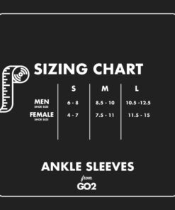 Go2 Arch Compression Support Sleeves for Heel Spur Relief, Gout, Neuropathy, Sports Injury, Men & Women Relief Socks (Solid Black, Medium) Solid Black 10 51kXa6ClftL