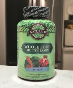 NATURELO Whole Food Multivitamin for Men - with Vitamins, Minerals, Organic Herbal Extracts - Vegetarian - for Energy, Brain, Heart, Eye Health - 120 Vegan Capsules 53 51kYgwSqJwL
