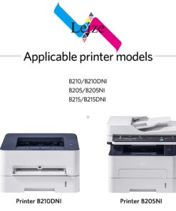 LEIZE Compatible Xerox 106R04347 Toner Cartridge Replacement for Xerox B205 B210 B215 B205NI B205MFP B210DNI B215DNI B215MFP Printer Toner (Black, 1-Pack) 7 51kYjg8rYlL