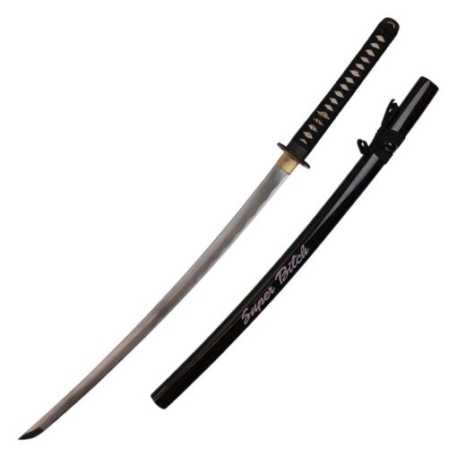 Swordmaster - RARE Onikiri "Super Bitch" Japanese Katana Sword with Musashi Tsuba BLACK NIB