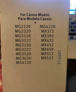 Canon PG-240XL/CL-241XL with Photo Paper 50 Sheets Compatible to MG2120, MG3120, MG4120, MX512, MX432, MX372, MX522, MX452, MX392, MG2220, MG3220, MG4220, MG3520, MG3620, TS5120 OEM 15 51kltF1AMfL