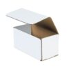 AVIDITI Corrugated Mailing Mailer Boxes Small 7" x 5" x 3" (50 Pack) Cardboard Shipping Box for Packaging Moving Packing Storage - White, 50 Pack 7x5x3 11 51kywugbiL
