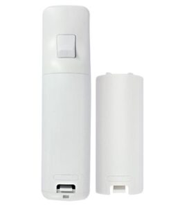 yueton 2pcs Black and White Replacement Battery Back Door Cover Shell for Nintendo Wii Remote Controller 11 51l07ICReL