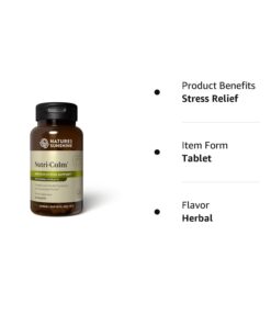Nature's Sunshine Nutri-Calm, 60 Tablets 60 Count (Pack of 1) 17 51l0bt lTCL