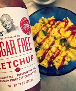 G Hughes Sugar Free Ketchup - Gluten Free, Preservation Free, Low Carb Ketchup, No Sugar Added Ketchup, Keto Condiments - 13 Oz (3-Pack) 17 51l2QXt9E8L