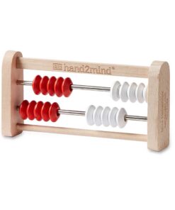 hand2mind Mini 20 Bead Wooden Rekenrek, Abacus for Kids Math, Math Manipulatives Kindergarten, Counting Rack for Kids, Counters for Kids Math, Educational Toys for Elementary Kids (Set of 4) Games Set of 4 18 51l5b7gNOEL