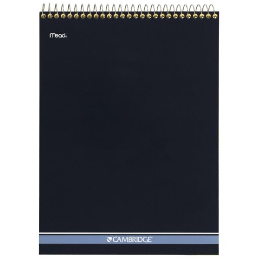 Mead Legal Pad Writing Pads, Top Bound, Wide Ruled Paper, 8-1/2" x 11", 70 Sheets, Great for Use as Home Office Supplies, Memo Pads, Note Pads, or Steno Pads, Letter Writing, Canary Yellow (MEA59880)