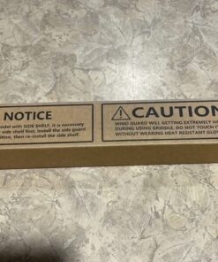 Wind Guards for Blackstone 36 Inch Griddle, Blackstone Griddle Accessories, Stainless Steel Magnetic Wind Screen, Compatible with Rear Grease Cup, Hood and Side Shelf, Gas Saving, Silver For 36" Blackstone Griddle 63 51lEuezwkcL