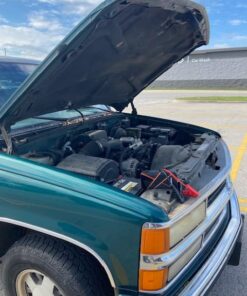 BRORAK Car Jump Starter Battery Pack, 1500A Jump Box for Car Battery Jump Starter, 12V Portable Jump Starter (Up to 7.0L Gas & 4.0L Diesel) Jump Pack with 3 Modes Flashlight and Jumper Cables orange 24 51lFh9hrrXL