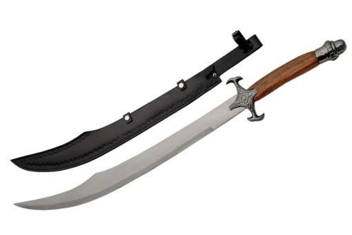 SZCO Supplies Large Scimitar Sword, Black