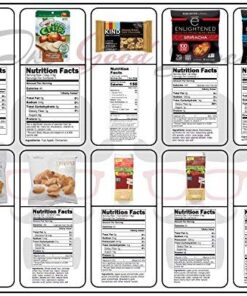 Deluxe HEALTHY Snacks Care Package (45 Count): Bars, Cookies, Chips, Crispy Fruit, Trail Mix, Gift Box, Office Assortment, Variety Pack, College Student Military Care Package, Gift Basket Alternative 45 Piece Set 11 51lHdARJMLL