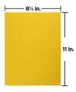 JAM PAPER Colored 24lb Paper - 90 gsm - 8.5 x 11 - Yellow Recycled - 100 Sheets/Pack 100 Sheets Per Pack 11 51lQOkIUB3L