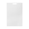 Farberware Extra-Large Plastic Cutting Board, Dishwasher- Safe Poly Chopping Board for Kitchen Meal Prep with Easy Grip Handle, 12-inch by 18-inch, White 42 51lRN1Vv0ML