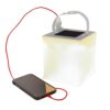 LuminAID 2-in-1 Solar Camping Lantern and Phone Charger - Inflatable LED Lamp for Camping, Hiking and Travel - Emergency Light for Power Outages, Hurricane, Survival Kits - As Seen on Shark Tank Firefly Warm White 150 Lumens 44 51lTiT VQcL