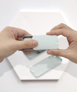 Empty Slide Top Tin Containers for Lip Balm, Crafts, Storage Kit - .25oz, 6 Pack 6 Count (Pack of 1) Sliver 19 51lXwKKPNqL