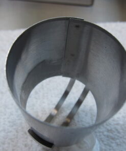 RSVP International Endurance Round Biscuit Cutters - Stainless Steel, Set of 4 | Nest for Easy Storage | For Cutting Thick or Thin Dough | Professional | High Handle Arch 29 51lYEgipqjL