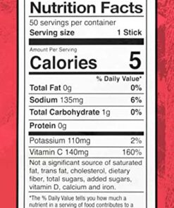 Sqwincher Zero Qwik Stik Sugar Free, Fruit Punch, .11 0z (Pack of 50) 15 51lf4WMcoL