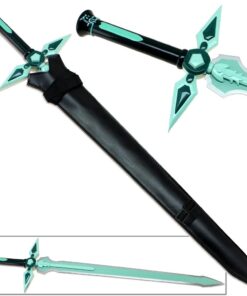 Alternative view of Sword Art Online SAO Kirito Elucidator Sword Medium Carbon Steel with Sheath … (Kirito Kirigaya)