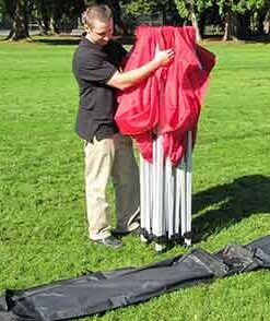 Impact Canopy Roller Bag for Pop Up Canopy Tent, Wheeled Storage Bag with Handles for 10 x 20 Canopy - Roller Bag Only, Black Standard 10 X 20 12 51lhqHynHDL