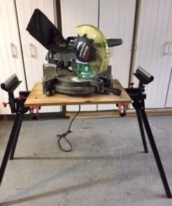 Hitachi C10FCH2 15-Amp 10-inch Single Bevel Compound Miter Saw with Laser Marker 34 51lmZMugMwL