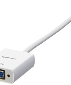 Amazon Basics Mini DisplayPort to VGA Monitor Adapter, White 1-Pack 22 51lpYIkqOUL