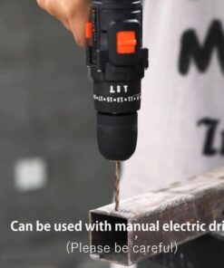 Hymnorq Metric M35 Cobalt Steel Extremely Heat Resistant Twist Drill Bits with Straight Shank Set of 13pcs to Cut Through Hard Metals Such as Stainless Steel and Cast Iron 13pcs(Plastic Case) 20 51lrRaZHCnL