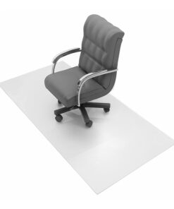 Cleartex Floortex Ultimat 60 x 118-inch Rectangular Chair Mat for Carpets, Polycarbonate (FR1115030023ER) 118" X 60" XXL Rectangular 15 51lv4w0RnEL