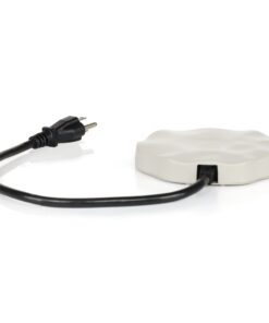 Farm Innovators HR-75 Outdoor Premium Cast Aluminum Decorative Heated Rock Automatic Bird Bath De-Icer for Harsh Winters, 75 Watts, Beige 13 51m 3z9ct1L