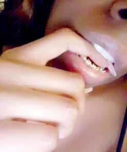 Hip Hop 14K Gold Plated Half Lower Bottom Fangs Teeth Grillz w Mold Kit 17 51m bnR85hL