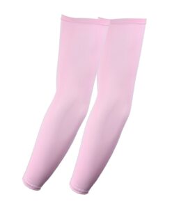 Elixir Golf Pack of 4, The Assorted UV Protective Sun Block Compression Arm Sleeves Arm Cooler Cooling Sleeves Tattoo Cover White,black,gray,pink 13 51m0SxNAeTL