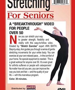 Ann Smith: Stretching for Seniors-greater strength, flexibility, vitality, Easy-To-Follow, Painless, Step-By-Step, Relaxed, Over-50 DVD November 29, 2005 3 51mAQYTmLjL
