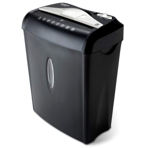 Aurora AU875XA Paper and Credit Card Shredder with 3.7-Gallon Wastebasket, 8-Sheet Cross-Cut with Basket 8-Sheet Crosscut