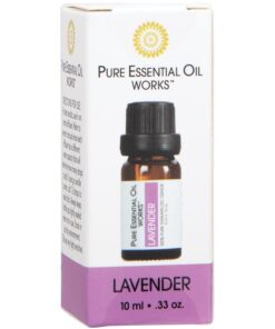 Pure Essential Oil Works Lavender Oil, 100% Pure, Natural, Paraben-Free and Therapeutic Grade with Euro-Style Dropper, 10 ml/0.33 oz. 0.33 Ounce (Pack of 1) 12 51mBi2UfEnL