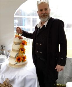 Whetstone Cutlery Medieval Double Edged Stainless Steel Dagger, Brass 30 51mE edUVVL