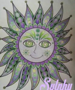 Fun & Funky Coloring Book Treasury: Designs to Energize and Inspire (Design Originals) 208 Pages with 96 Groovy One-Side-Only Designs on Extra-Thick Perforated Paper in a Handy Spiral Lay-Flat Binding 36 51mE5KQbfjL