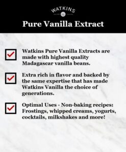Watkins Pure Vanilla Extract, 2 Fl Oz (Pack of 2) 2 Fl Oz (Pack of 2) 17 51mH JIuWsL