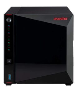 Asustor AS5304T - 4 Bay NAS, Intel Celeron Quad-Core, 2 2.5GbE Ports, 4GB RAM DDR4, Gaming Network Attached Storage, Personal Private Cloud (Diskless) 9 51mIj4 5G8L