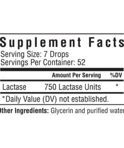 Seeking Health Lactase Drops, Supports Lactose and Dairy Digestion, for Lactose-Intolerant, Lactase Enzyme in Sweet Natural Glycerin Base to Make Lactose-Free Milk, 52 Servings (0.50 fl. Ounce) 5 51mJPIGvNyL