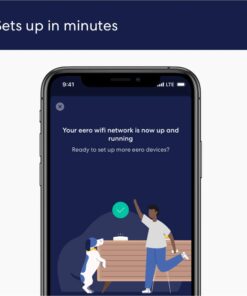 Amazon eero 6 dual-band mesh Wi-Fi 6 extender - expands existing eero network 21 51mJjcijzEL