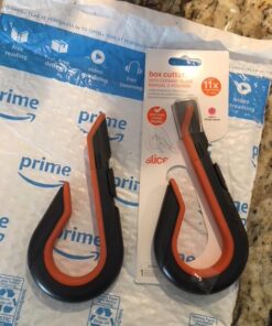Slice - 10400 Box Cutter, 3 Position Manual Button with Ceramic Blade, Locking blade 1 Box Cutter 29 51mOs35zUEL