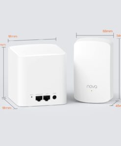 Alternative view of Tenda Nova Mesh WiFi System MW5 - Covers up to 3500 sq.ft - AC1200 Whole Home WiFi Mesh System - Dual-Band Mesh Network for Home Internet - Gigabit Mesh Router for 60 Devices - Plug-in Design - 3-Pack Plug-in Design + AC1200| MW5-3 Pack