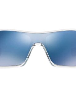 Oakley Men's Oo9101 Batwolf Rectangular Sunglasses Clear/Ice Iridium 58 Millimeters 11 51mT44jdkeL