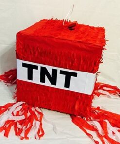 Alternative view of Red TNT custom Pinata