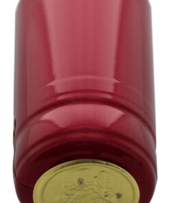 Alternative view of HomebrewSupply EL-5188-4KDR Shrink Capsules 100 Oriental Red PVC Heat Shrink Caps for Wine Bottles Matte Metallic Finish 1