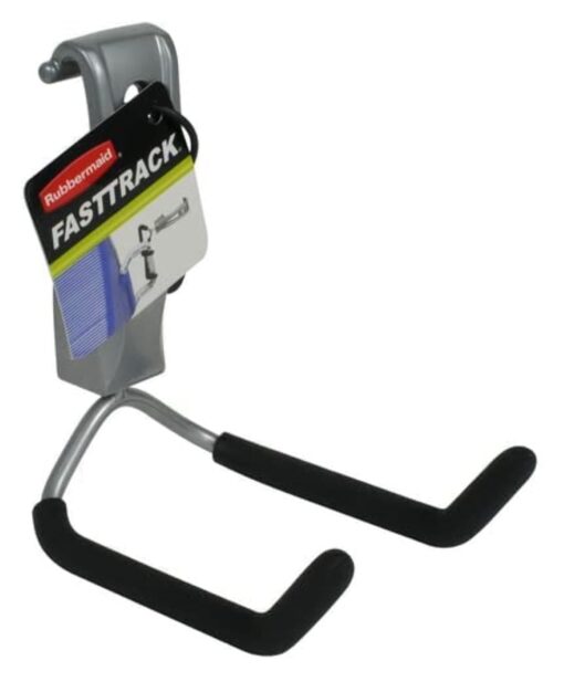 Rubbermaid FastTrack Cooler Hook, Garage Organization and Storage, Heavy Duty, Durable Locking Fit, Storage for Coolers, Cords, Ropes, Small Hoses Cord Hook