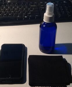 Sally's Organics® 4oz Empty Blue Glass Spray Bottles - Small 4 oz Misters Great for Face Spritz, Essential Oils, Beauty Solutions, and Cleaning Sprayer - Portable Atomizer Spritzer - 2 Pack 29 51md3KBT6FL