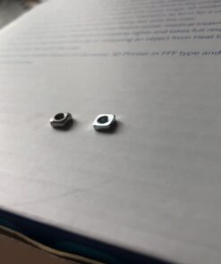 Honbay 100pcs 304 Stainless Steel M3 Square Nuts 9 51mfS49pgkL