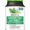 Zenwise Green Tea Extract with EGCG & Vitamin C - Antioxidant & Immune Supplement - Vegan Skin & Heart Support + Brain Health & Memory Boost - 120 Count 23 51mg lItCNL